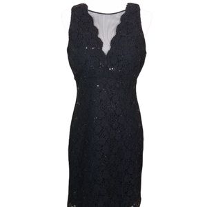 Black sequin Dress